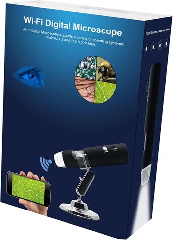 WiFi Microscope Portable Microscope Digital Magnifier Wireless Microscope WiFi Digital Microscope X Magnification Microscope in Kuwait