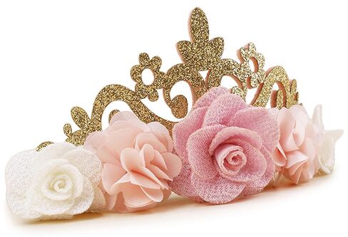 Flower Crown Headband for Baby Girl-Toddlers-Birthday-Hairbands-Accessories in Kuwait