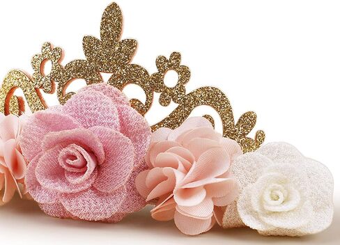 Flower Crown Headband for Baby Girl-Toddlers-Birthday-Hairbands-Accessories in Kuwait