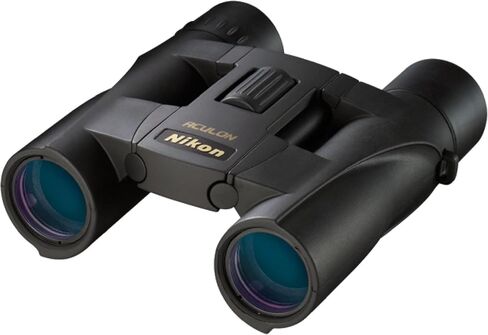 Nikon ACULON A30 10x25 Compact Binoculars - Lightweight Dual-Hinge Design, Multilayer-Coated Lenses, Smooth Central Focus, Ergonomic Grip for Hunting, Hiking, and Outdoor Adventures in Kuwait