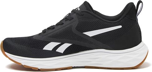 Reebok Aniwa Running Shoes for Women, Black/White/Gum, 9 Wide in Kuwait