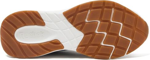 Reebok Aniwa Running Shoes for Women, Black/White/Gum, 8 Wide in Kuwait