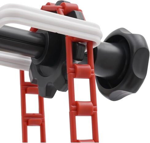 3 Roller Photography Wall Mounting Manual Background Support System Three-axis Hook Photography Backdrop Photo Background Support Stand with 3 Chains & 3 Expansion Sticks in Kuwait