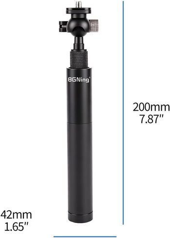 Invisible Long-Arm Selfie Stick,1/4 Universal Mount,Compatible with Hero Series,Action Cameras with 1/4 Mount Holes,or Adapters (Universal Ball Head Model) in Kuwait