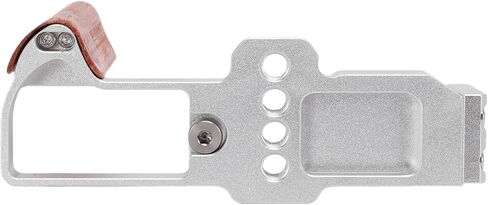 L Shape Handle Grip for G7XII G7XIII Camera with Arrow Storage Case Baseplate Sturdy Aluminum Alloy Design for Professional Photography (Silver) in Kuwait