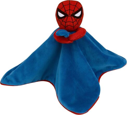 Marvel Spiderman Blue and Red Super Soft Security Baby Blanket in Kuwait