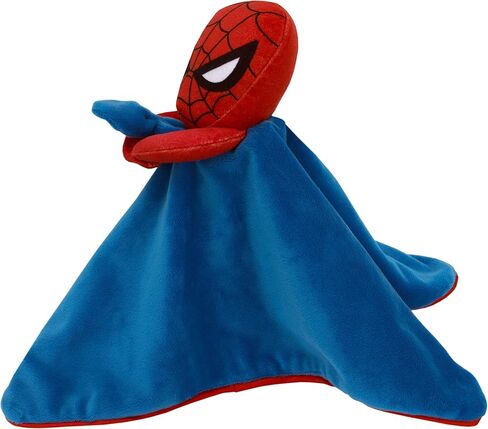 Marvel Spiderman Blue and Red Super Soft Security Baby Blanket in Kuwait