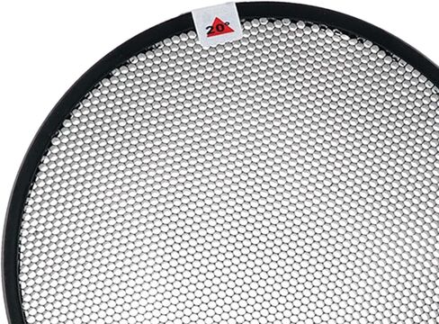 Reflector Diffuser Flash Light Reflector Diffuser Lamp Shade Standard Reflector Diffuser Aluminum Material Light Effect Suitable for Commercial, 20 Degree in Kuwait