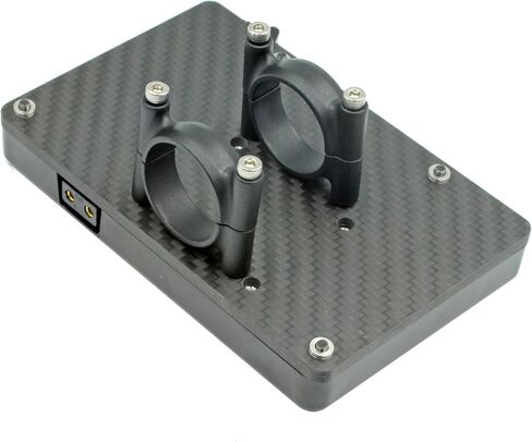 Gold Mount battery plate for DJI Ronin-M/MX with D-Tap to Dummy Battery Adapter Replacement for Canon LP-E6 in Kuwait