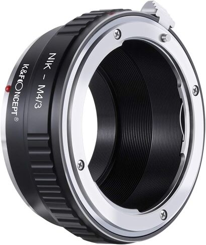 K&F Concept MFT Lens Mount Adapter Compatible with Nikon AI Lens to Micro 4/3 Micro Four Thirds Mount Adapter for GF1 GF2 GF3 G2 G3 in Kuwait
