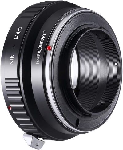 K&F Concept MFT Lens Mount Adapter Compatible with Nikon AI Lens to Micro 4/3 Micro Four Thirds Mount Adapter for GF1 GF2 GF3 G2 G3 in Kuwait