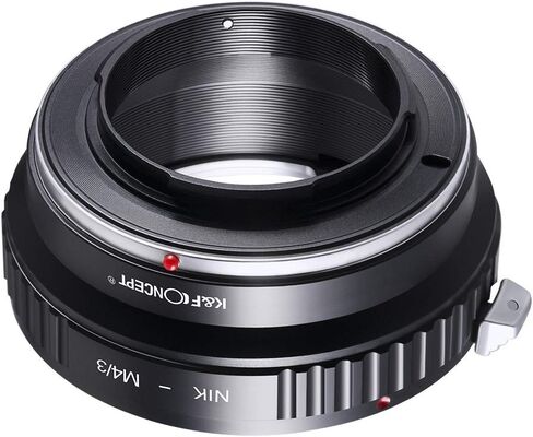 K&F Concept MFT Lens Mount Adapter Compatible with Nikon AI Lens to Micro 4/3 Micro Four Thirds Mount Adapter for GF1 GF2 GF3 G2 G3 in Kuwait