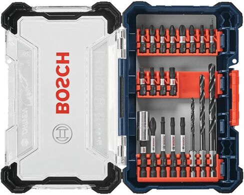 Bosch DDMSD20 20 pc. Driven Impact Screwdriving and Drilling Custom Case Set in Kuwait