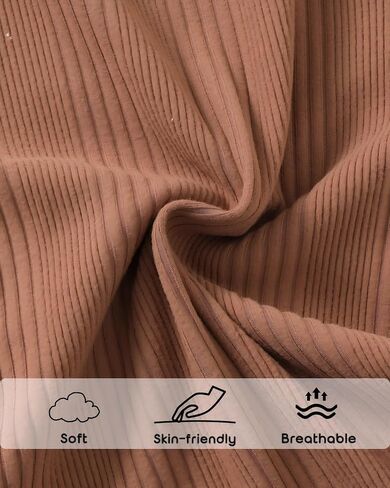 Renotemy Newborn Baby Girl Clothes 2 Pieces Outfits Fall Newborn Essentials | Baby Clothes Gifts for Girl, Winter Coming Home Photoshoot Outfits, Long Sleeve Bodysuits, Brown Dusty Rose Solid Bow Romper in Kuwait