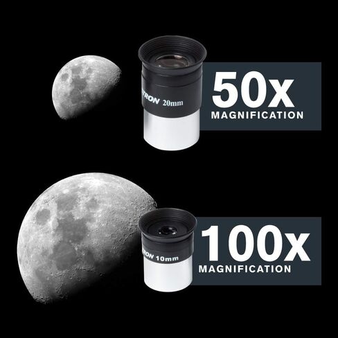 Celestron – AstroMaster 90AZ Telescope – Refractor Telescope – Fully-Coated Glass Optics – Adjustable-Height Tripod – Bonus Astronomy Software Package in Kuwait