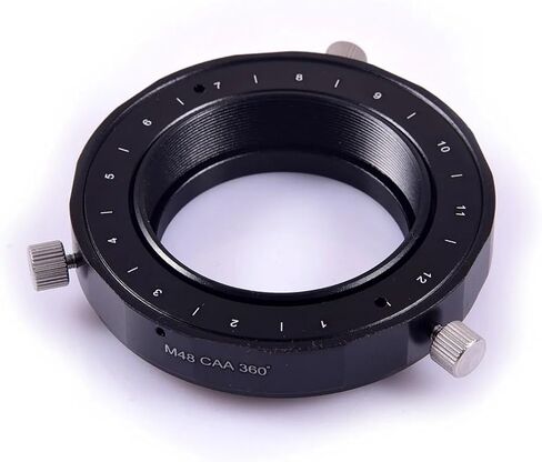 Telescope Parts M42 / M48 / M54 / M68 CAA 360° Rotation Camera Angle Adjuster(M48) in Kuwait