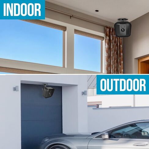 Frienda 360 Degree Adjustable Wall Mount Bracket and Silicone Protective Skin Compatible with Blink Xt Indoor Outdoor Security Camera(1,Black) in Kuwait