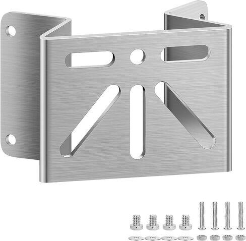 2 Pack Metal Mounting Corner Bracket for Security Camera, Wall Corner Mount for Eufy SoloCam S340/E30/E42/Security 4G LTE Cam S330, 270° Wide Angle Compatible with PTZ Camera for Outdoor and Indoor in Kuwait