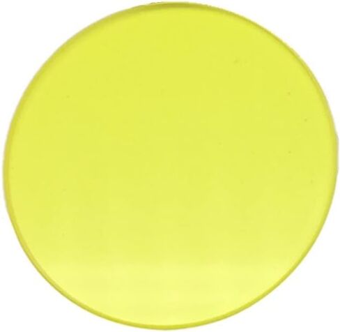 Microscope Color Filter Diameter 32mm Yellow Blue Green White Frosted Glass Optical Biological Microscope Filter (Color : Green) in Kuwait