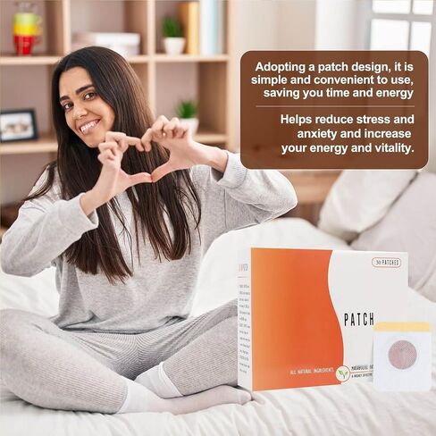 30 Pcs Belly Patch, Herbal Belly Button Patch Navel Sticker, Waterproof Stickers for Women Girls, Breathable Non-Woven, Navel Sticker with Magnet Ring, Easy to Use Wellness Body Patch for Women Men in Kuwait