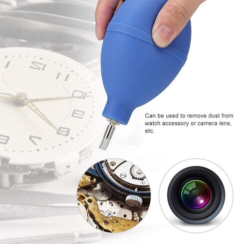 Pissente Dust Blower Rubber Air Cleaner Tool Hand Squeeze Lens Cleaning Blower 135mm Portable Precision Airflow for Watch Repair Camera Lens Care Technicians Hobbyists in Kuwait
