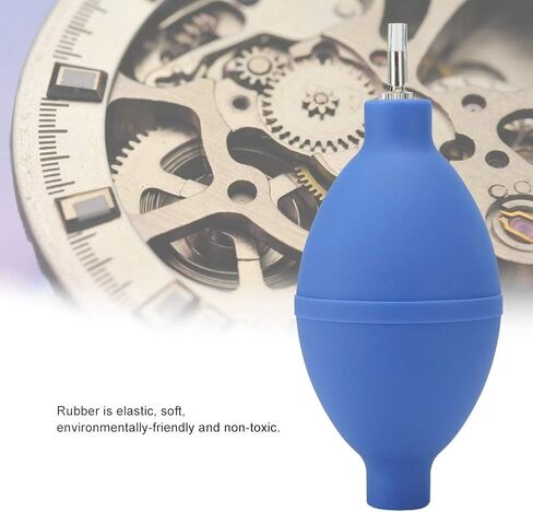 Pissente Dust Blower Rubber Air Cleaner Tool Hand Squeeze Lens Cleaning Blower 135mm Portable Precision Airflow for Watch Repair Camera Lens Care Technicians Hobbyists in Kuwait