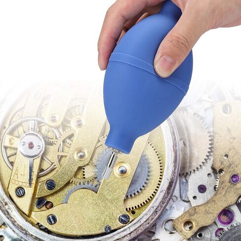 Pissente Dust Blower Rubber Air Cleaner Tool Hand Squeeze Lens Cleaning Blower 135mm Portable Precision Airflow for Watch Repair Camera Lens Care Technicians Hobbyists in Kuwait