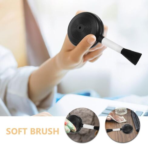 KALLORY 4pcs Air Blower and Soft Brush for Camera Lens and Precision Equipment Cleaning, High Efficiency Dust Blower with Scratch Protection, for Travels and Outdoor Shoots in Kuwait