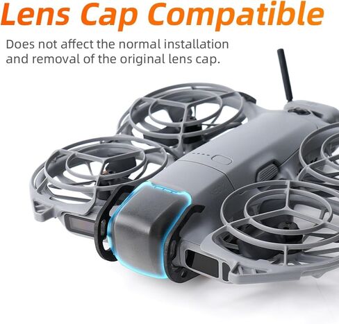 Lightweight Bumper for DJI NEO2 Gimbal Protection Bar Lens Bumper Carbon Fiber Impact Protection Accessories in Kuwait