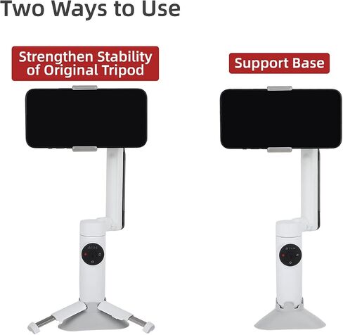 Gimbal Stabilizer Tripod Reinforced Mount Base Compatible for Insta360 Flow, 3-Axis Stabilization Stable Stand Support Base Bracket in Kuwait