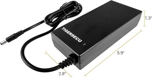 12V 8A Security Camera and DVR Power Adapter with 9-Way Splitter | 100V-240V Input, 2.1x5.5mm Plug, Compatible with Lorex, Night Owl, Swann, ZOSI, Reolink, Annke IP and BNC Cameras in Kuwait