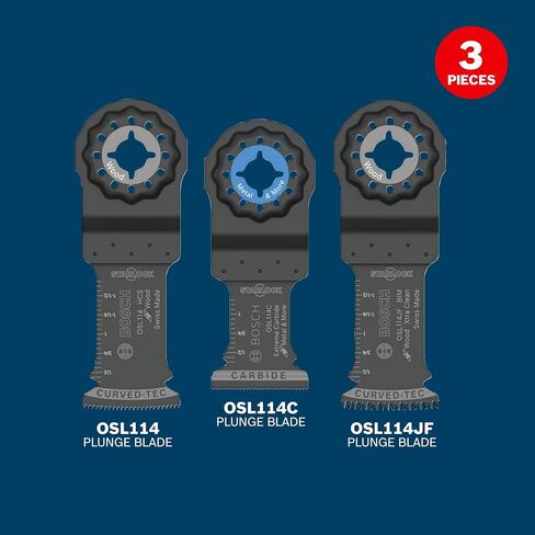 Bosch OSL003VP 3 pc. Starlock® Oscillating Multi-Tool Accessory Blade Set in Kuwait
