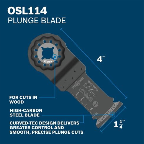 Bosch OSL003VP 3 pc. Starlock® Oscillating Multi-Tool Accessory Blade Set in Kuwait