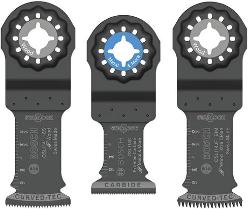 Bosch OSL003VP 3 pc. Starlock® Oscillating Multi-Tool Accessory Blade Set in Kuwait