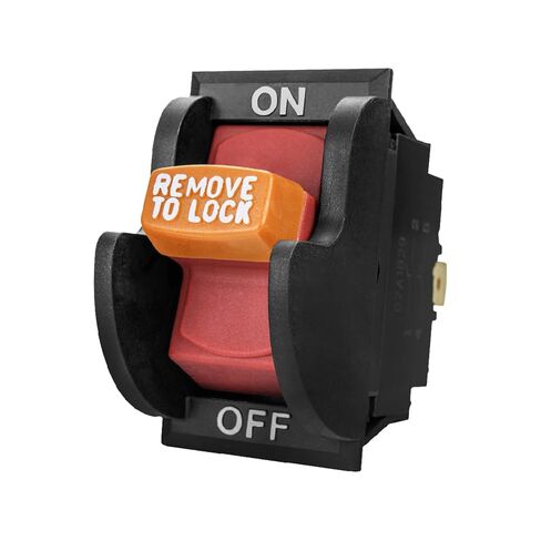 POWERTEC 120V/230V Dual Voltage 16 Amps, On/Off Safety Toggle Switch for Power Tools,Fits Table Saw, Router Table, Drill Press, Bench Saw, Bandsaw (71353) in Kuwait