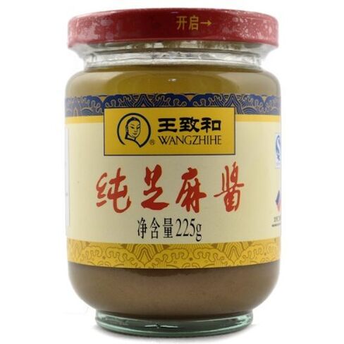 Wang Zhihe Pure Sesame Paste + Free one NineChef Spoon (1 Bottle) in Kuwait