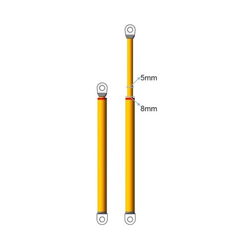 1PCS Mini Tubular Motor Telescopic Rod Diameter 8mm(Only Motor 120mm) in Kuwait