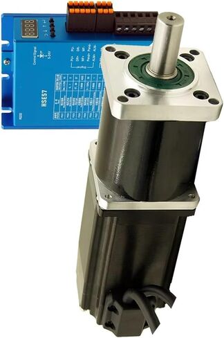 60mm Nema24 3Nm Planetary Geared Closed Loop Stepper Motor and Driver Kit 60HSEPG84+HSE57 Reducer(Ratio 100 to 1) in Kuwait