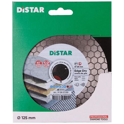 5″ x 7/8″ Distar Edge Dry Diamond Cutting Blade for Hard Ceramics in Kuwait
