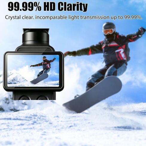 PCTC (2 + 2 Pack) Screen Protector for DJI Osmo Pocket 4 Pro, Tempered Glass 9H Hardness, Ultra HD, Touch-Sensitive, Scratch-Resistant in Kuwait