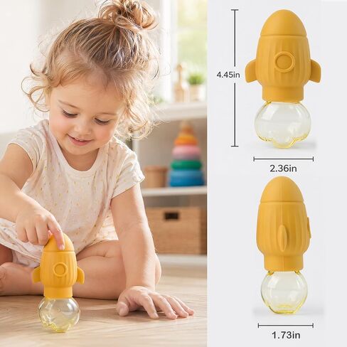 3pk Silicone Bath Toys for Toddlers 1–5 Sensory Water Squeeze Play in Kuwait
