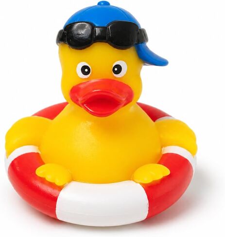 3" Rubber Duck [Sealed Hole, Floats Upright] - Baby Safe Bathtub Bathing Toy - Rubber Pool Duck in Kuwait