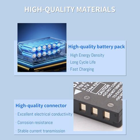 2X KLIC-5001 Battery + LCD USB Charger for Kodak Easyshare P712 P850 P880 Z730 Z760 Z7590 DX6490 DX7440 DX7590 DX7630 Zoom and Sanyo DB-L50 DMX-WH1 HD1010 FH11 HD2000 VPC-WH1 HD2 in Kuwait