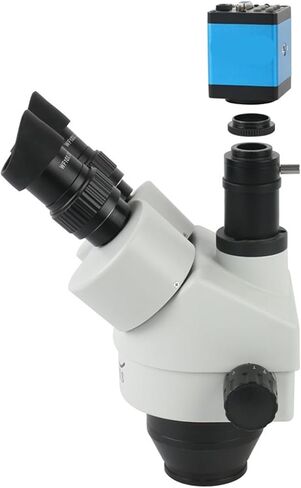 Microscope Kit 1/1 CTV Microscopio Adapter 28mm/38mm to C-Mount Camera Connect Tube for Stereo Microscope Microscope Lens Adapters in Kuwait