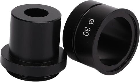 Acouto Microscope Standard C Mount Lens Adapter for 23.2mm and 30mm Digital Camera Connection in Kuwait