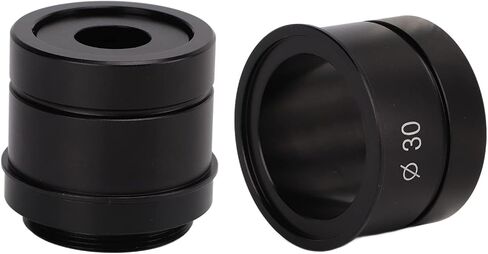 Acouto Microscope Standard C Mount Lens Adapter for 23.2mm and 30mm Digital Camera Connection in Kuwait