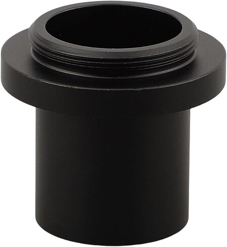 1X C-Mount Microscope Camera Adapter 23.2mm, for CCD Digital Eyepiece Lens Compatible, with Biological Microscopes Metal Construction in Kuwait