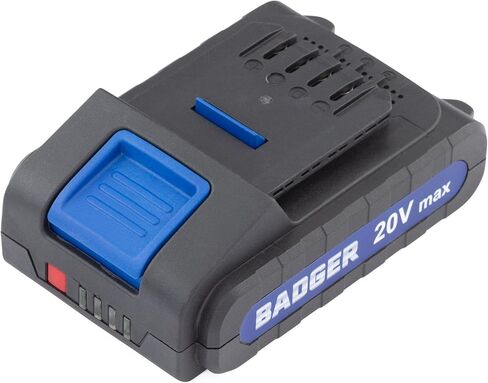 Wild Badger Power WB20V4AHB 20 Volt 4.0Ah Lithium-Ion Battery, Blue – High-Capacity Power for 20V Tools, Compatible with Drills, Saws, Flashlights & More in Kuwait