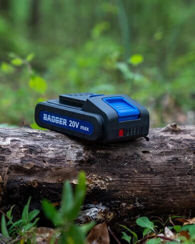 Wild Badger Power WB20V4AHB 20 Volt 4.0Ah Lithium-Ion Battery, Blue – High-Capacity Power for 20V Tools, Compatible with Drills, Saws, Flashlights & More in Saudi Arabia