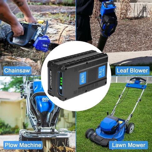 JYJZPB 80V Battery Compatible with Kobalt 80-Volt Cordless Power Tool | for Kobalt 80V KB2580-06 KB680-06 KB280-06 2910303-RC Cordless Power Tool, replace for Kobalt 80V MAX Rechargeable Battery in Kuwait
